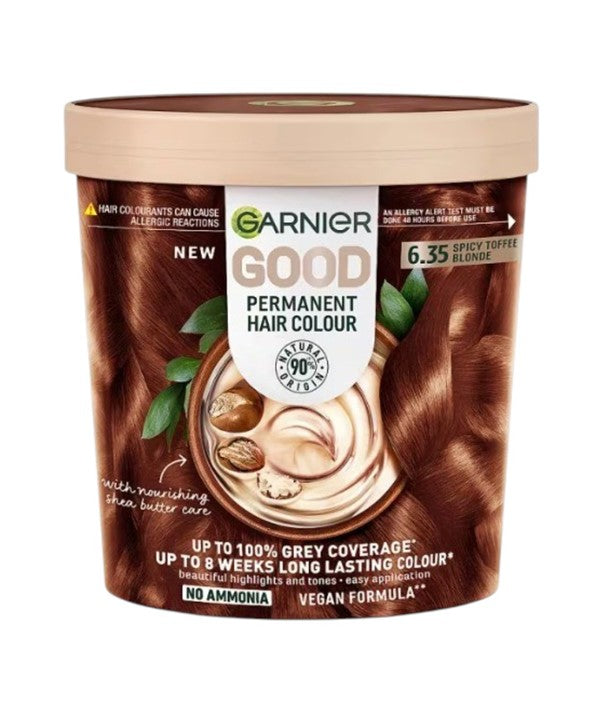 Garnier  Good Permanent Hair Colour 6.35 Spicy Toffee Blonde