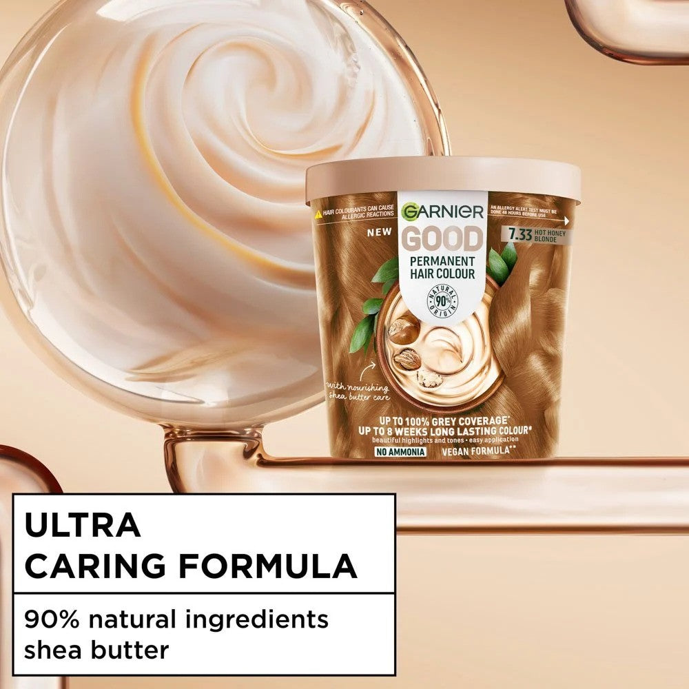 Garnier  Good Permanent Hair Colour 7.33 Hot Honey Blonde