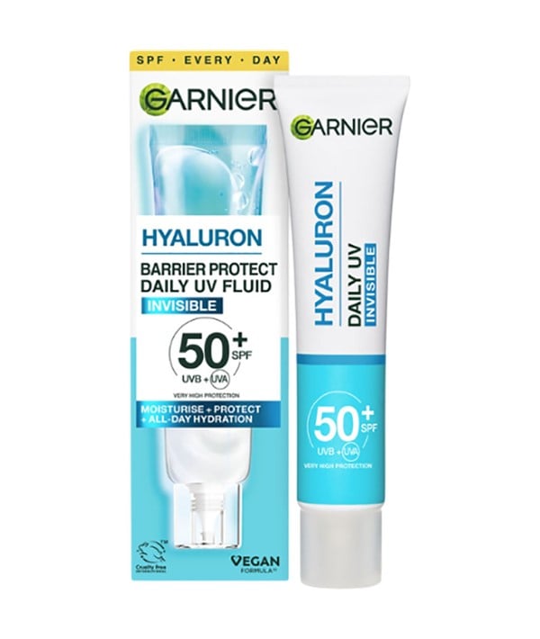 Garnier  Hyaluron Barrier Protect Daily Invisible UV Fluid SPF 50