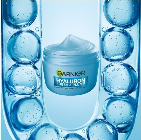 Garnier  Hyaluron Fresh And Plump Hydrating Sorbet Cream