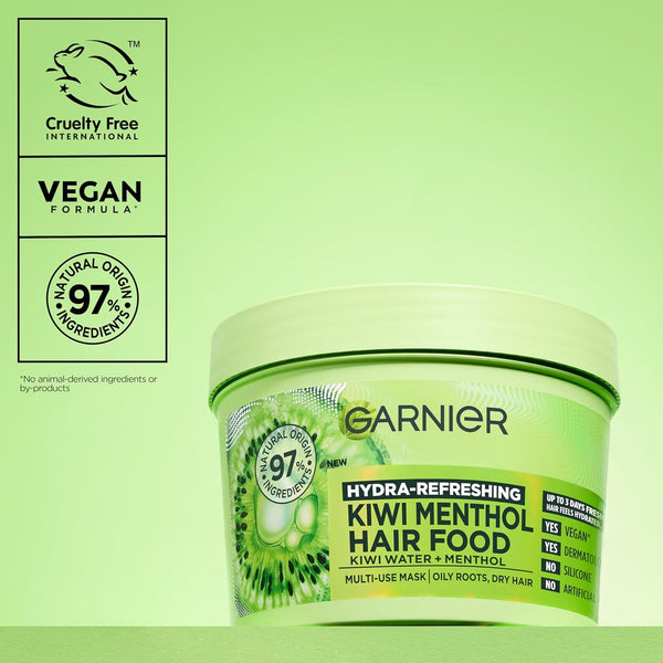 Garnier  Hydra Refreshing Kiwi Menthol Hair Food