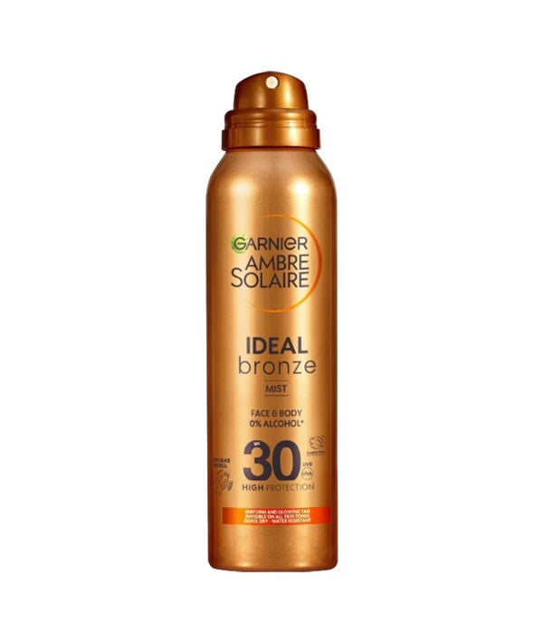 Garnier  Ambre Solaire Ideal Bronze Face Body Mist 30 SPF