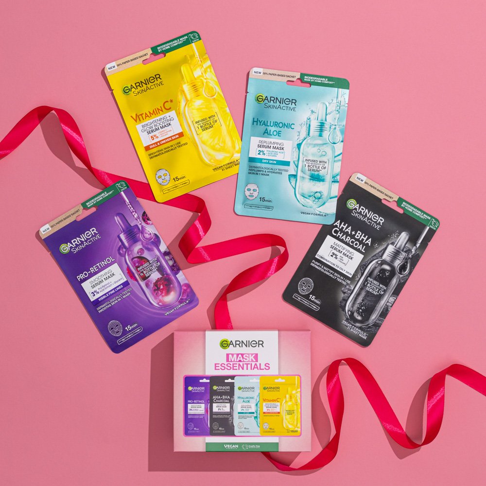 Garnier  Mask Essentials Gift Set