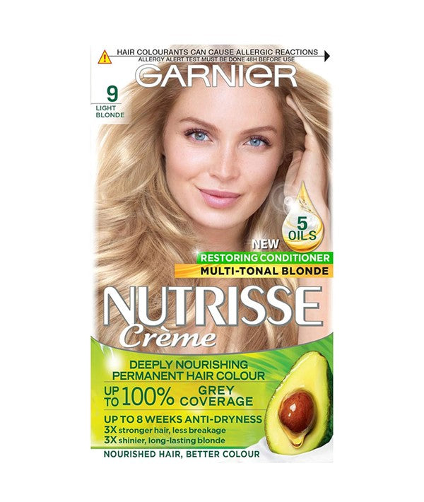 Garnier  Nutrisse Creme Permanent Nourishing Hair Color 9 Blonde Aphrodite