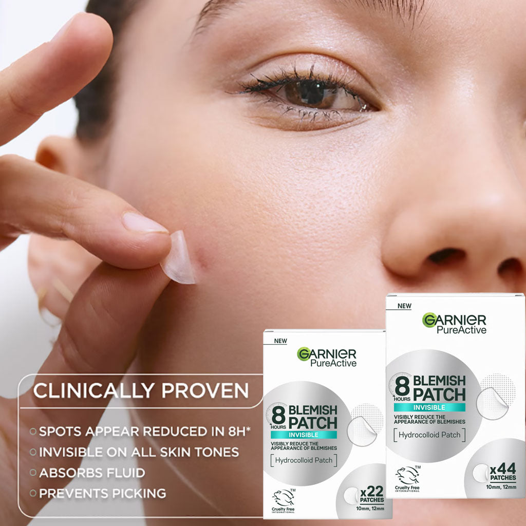 Garnier  Pure Active 8Hr Invisible Hydrocolloid Blemish Patch