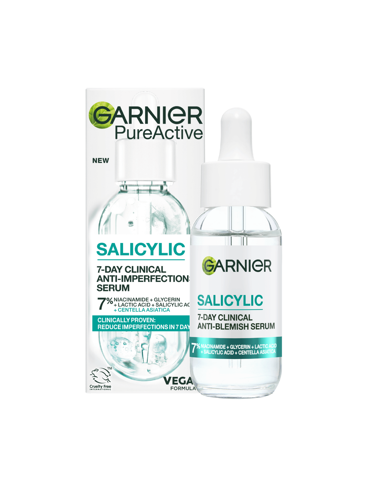 Garnier  Pure Active Salicylic 7 Day Clinical Anti Imperfections Serum
