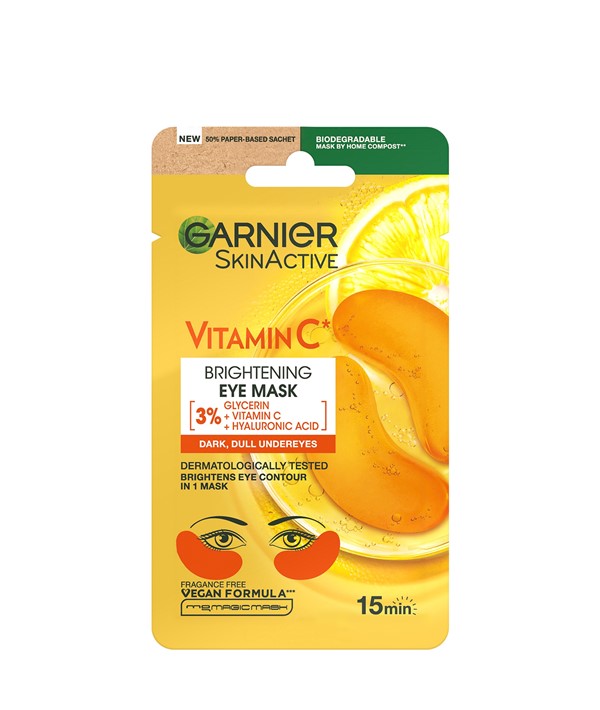 Garnier  Skin Active Vitamin C Brightening Eye Mask