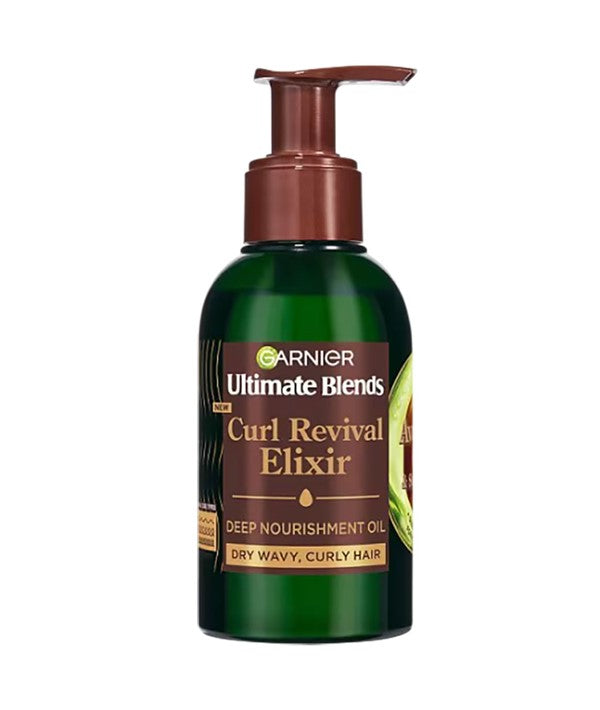 Garnier  Ultimate Blends Curl Revival Elixir Oil
