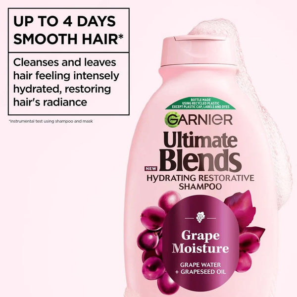 Garnier  Ultimate Blends Grape Moisture Hydrating Restorative Shampoo