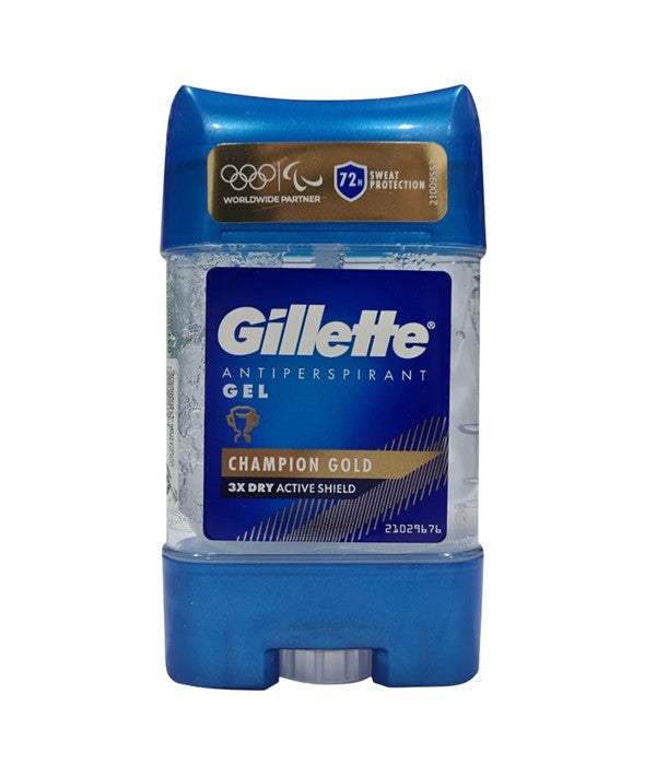 GILLETTE  Champion Gold Antiperspirant Gel