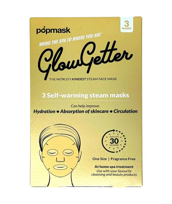 Pop Mask Glow Getter 3 Self Warming Steam Mask