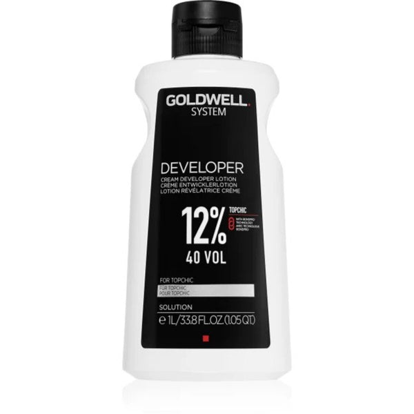 Goldwell Topchic System Lotion Developer Peroxide 2% , 3% , 6% & 12% 1000ml - Afro Hair Boutique