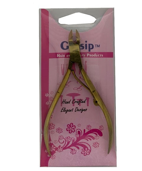 Gossip  Cuticle Nipper Gold Plated 053