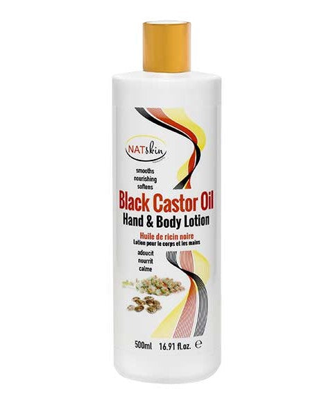 Haz Beauty Nat Skin Black Castor Oil Hand And Body Lotion