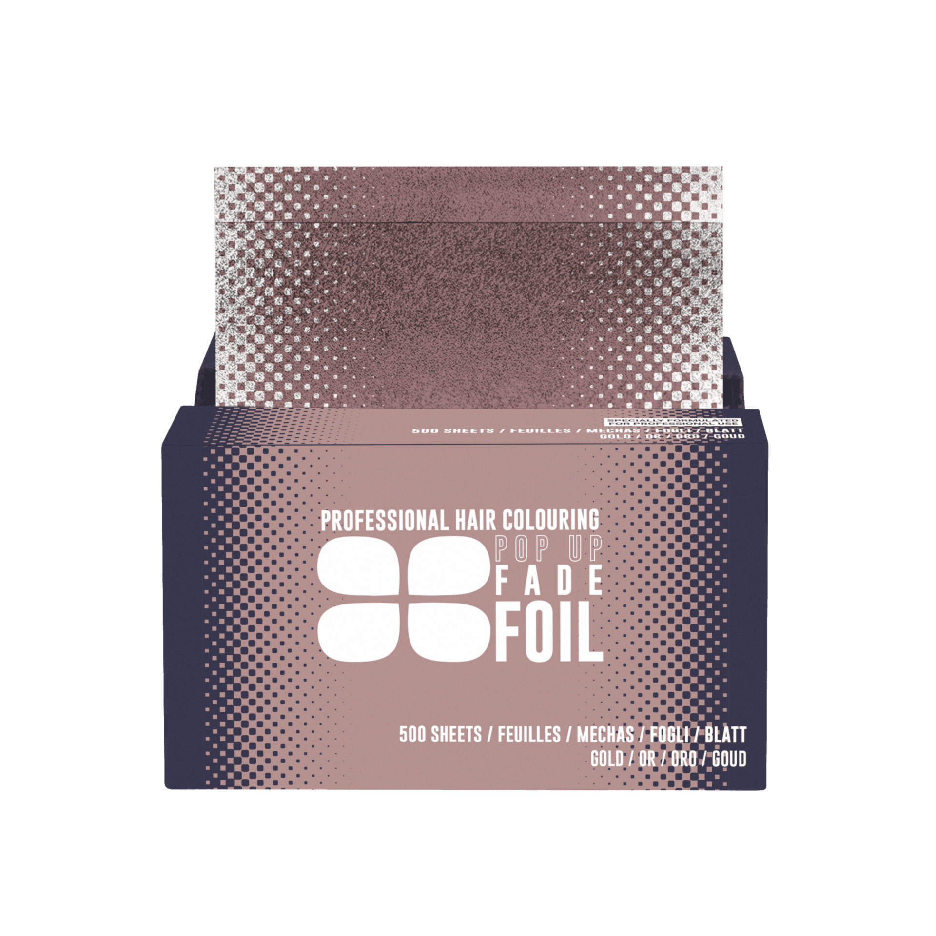 ProCare Professional Hair Colouring Embossed Pop Up Fade Foil Gold