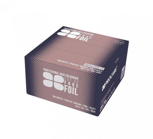 ProCare Professional Hair Colouring Embossed Pop Up Fade Foil Gold - Afro Hair Boutique
