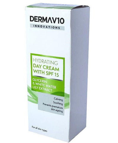 Derma V10 Hydrating Day Cream With SPF 15 50ml