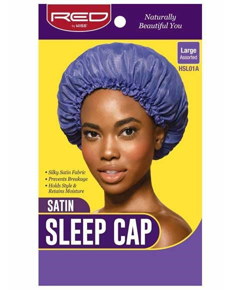 Red By Kiss Satin Sleep Cap Assorted HSL01A