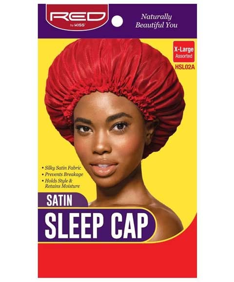 Red By Kiss Satin Sleep Cap Assorted HSL02A 