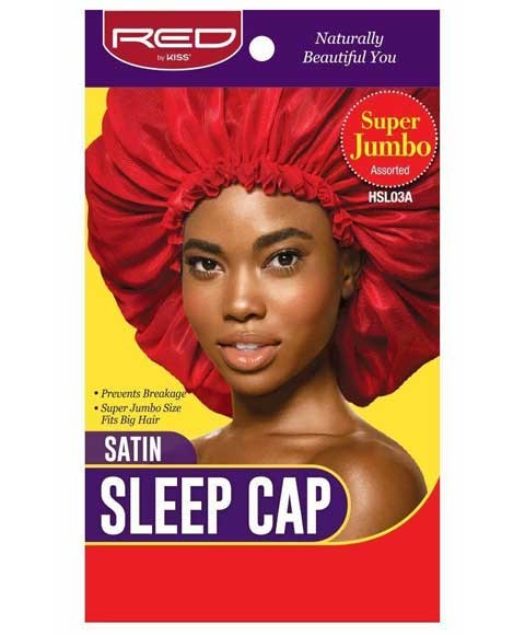 Red By Kiss Satin Sleep Cap Assorted HSL03A