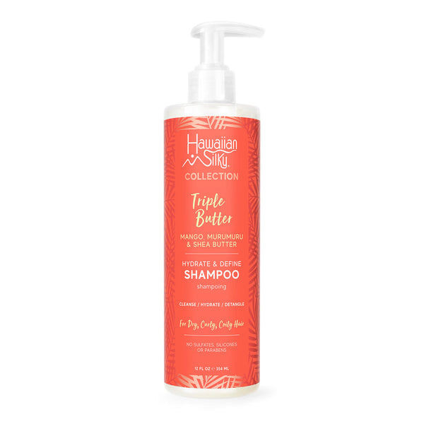Hawaiian Silky Triple Butter Hydrate And Define Shampoo 354ml
