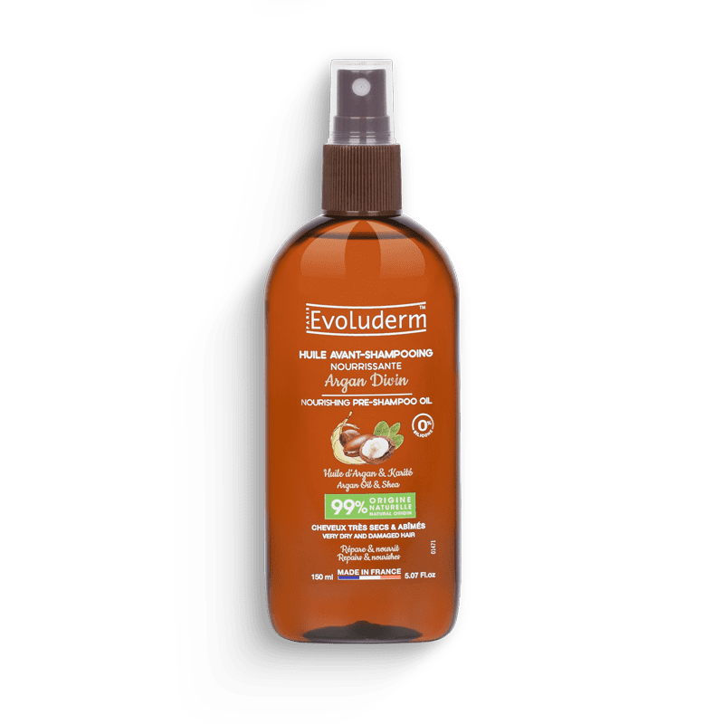 Evoluderm Argan Divin Nourishing Pre Shampoo Oil 150ml
