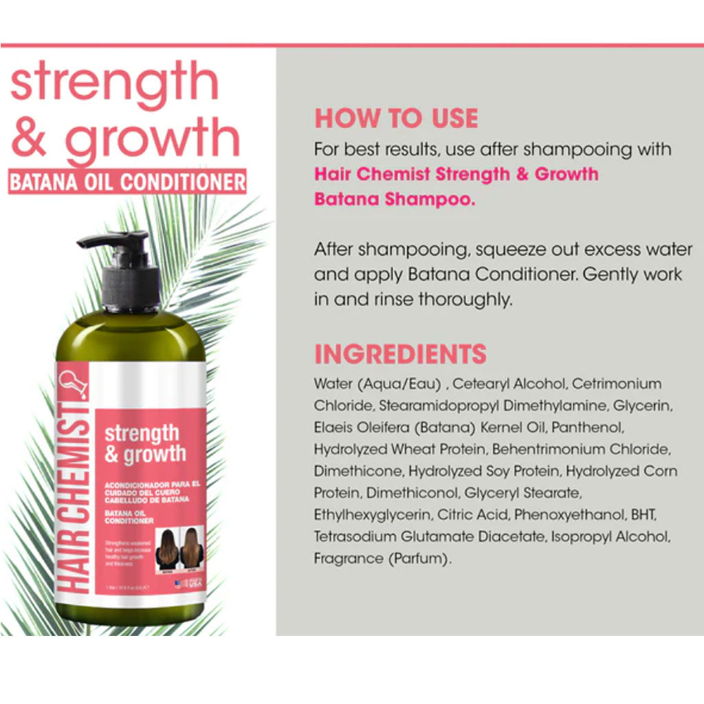 Hair Chemist  Strength And Growth Batana Oil Conditioner