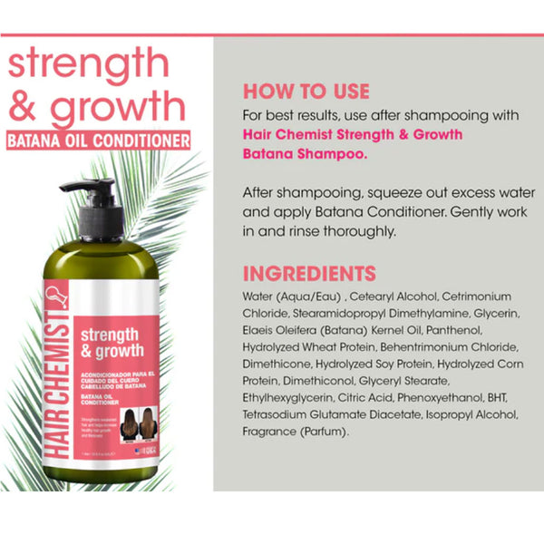 Hair Chemist  Strength And Growth Batana Oil Conditioner