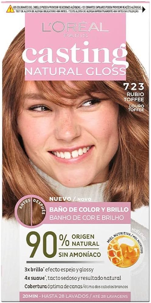 Loreal Paris Casting Natural Gloss Semi Permanent Conditioning Hair Color