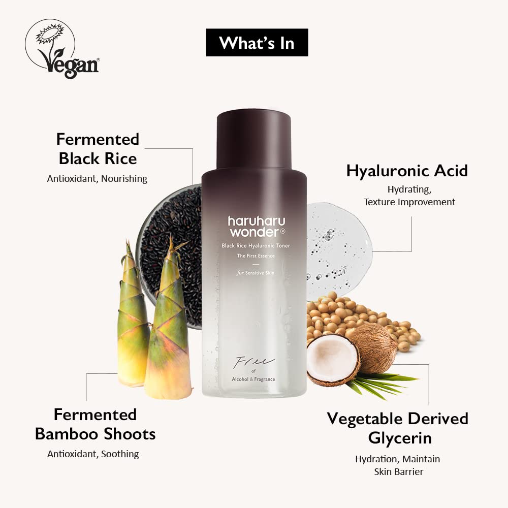 Haruharu Wonder  Black Rice Hyaluronic Toner