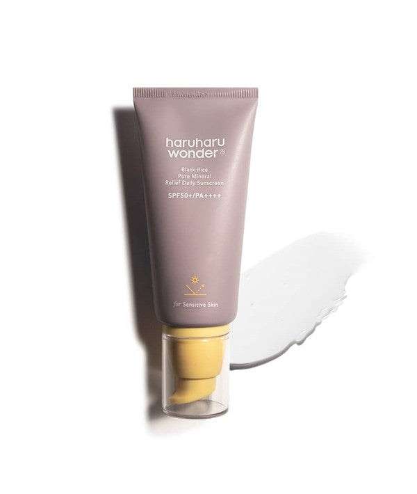 Haruharu Wonder  Black Rice Pure Mineral Relief Daily Sunscreen SPF50