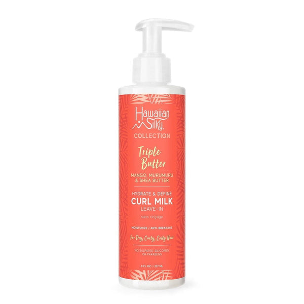 Hawaiian Silky Triple Butter Hydrate And Define Curl Milk Leave In 237ml