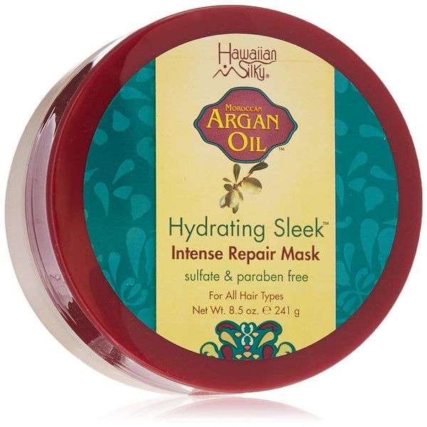 Hawaiian Silky Hydrating Sleek Argan Oil Repair Mask 241g