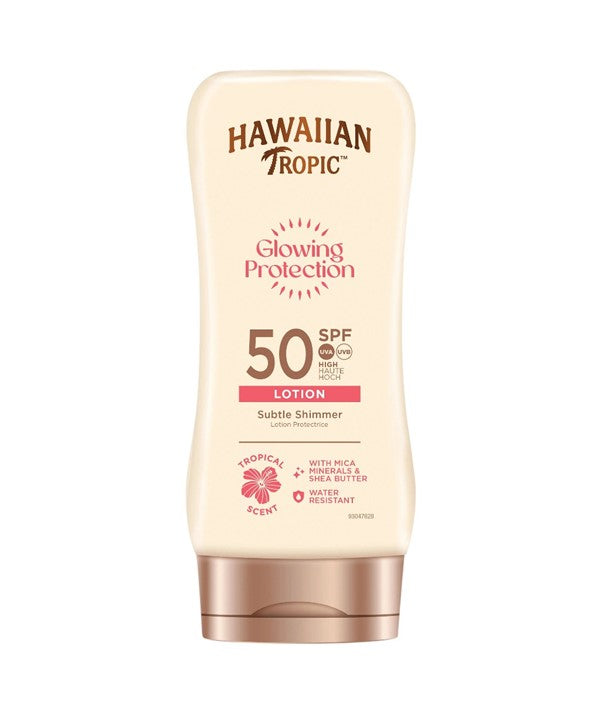 Hawaiian Tropic  Glowing Protection Sunscreen Lotion 50SPF