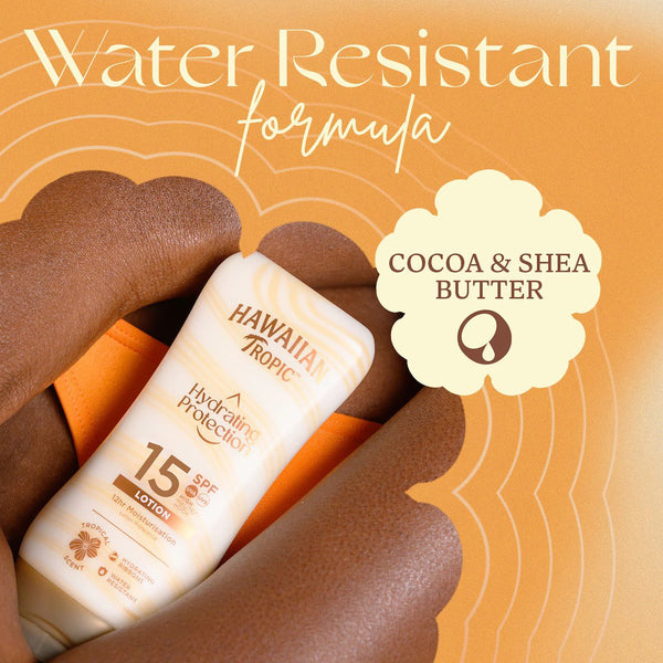 Hawaiian Tropic  Hydrating Protection Sunscreen Lotion 15SPF