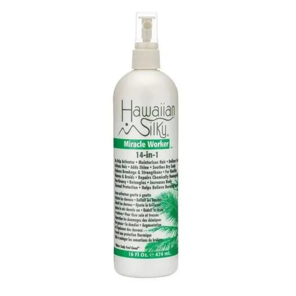 Hawaiian Silky Miracle Worker 14 In 1 Spray - 237ml - 474ml - 946ml - Afro Hair Boutique