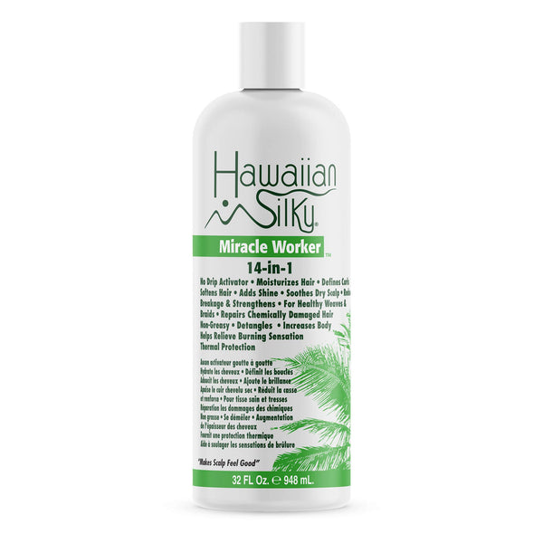 Hawaiian Silky Miracle Worker 14 In 1 Spray - 237ml - 474ml - 946ml - Afro Hair Boutique