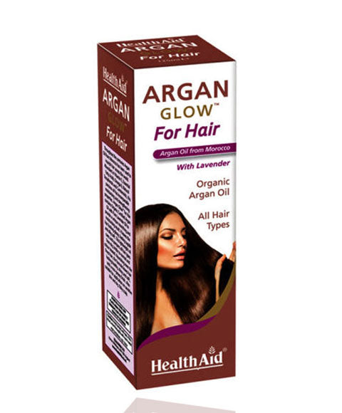 Health Aid Argan Glow Oil For Hair With Lavender