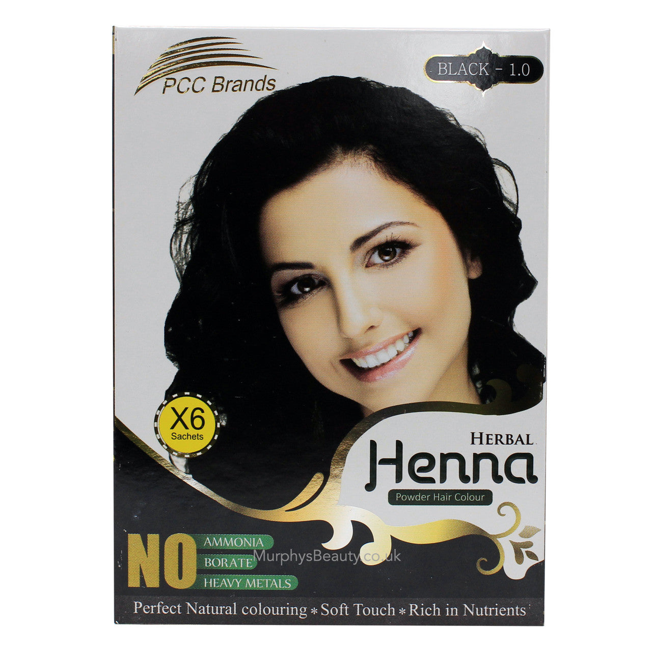 Herbal Henna Powder Hair Color in Black, Brown, Dark Brown & Burgundy Full Range - Afro Hair Boutique