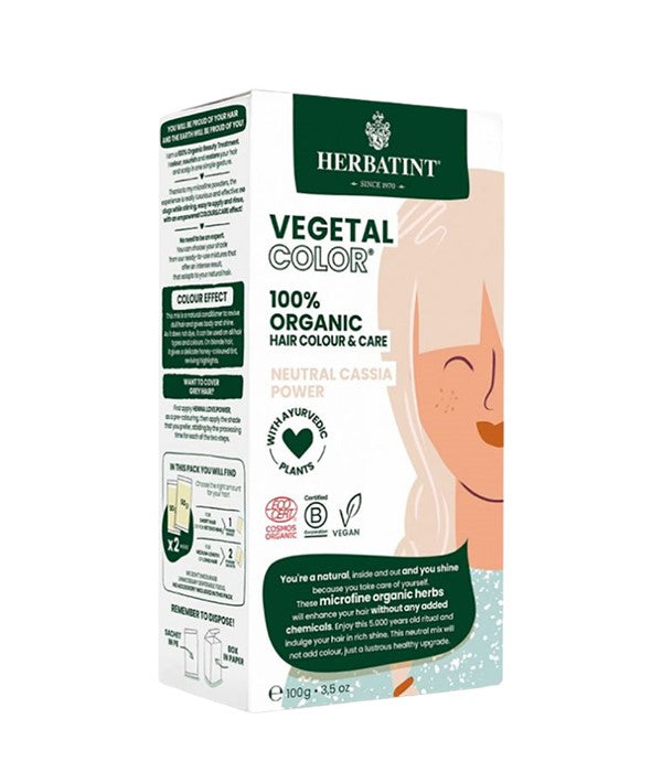 Herbatint  - Vegetal Organic Hair Color Neutral Cassia Power 