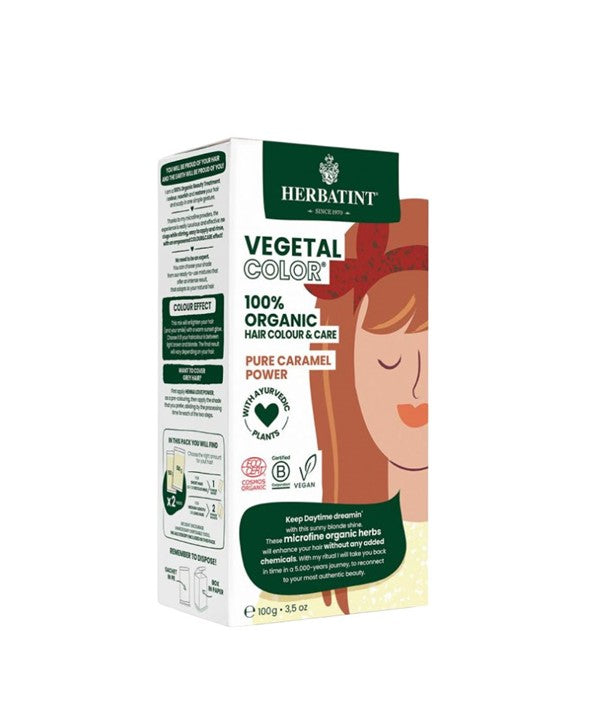 Herbatint  - Vegetal Organic Hair Color Pure Caramel Power