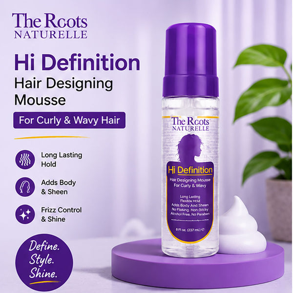 The Roots Naturelle Hi Definition Hair Designing Mousse 237ml
