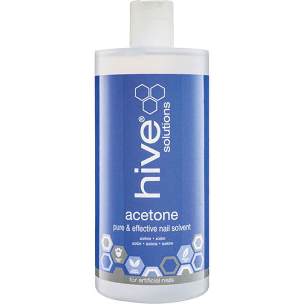 Hive  Solutions Acetone Pure And Effective Nail Solvent For Artificial Nails