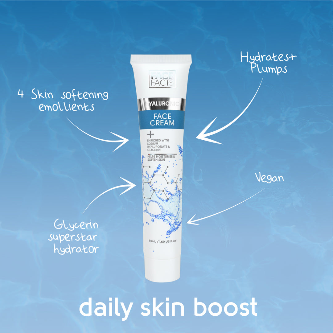 Face Facts Hyaluronic Face Cream 50ml