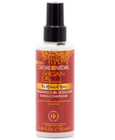 creme of nature Argan Oil From Morocco Hydrating Curl Detangler Leave In Conditioner 