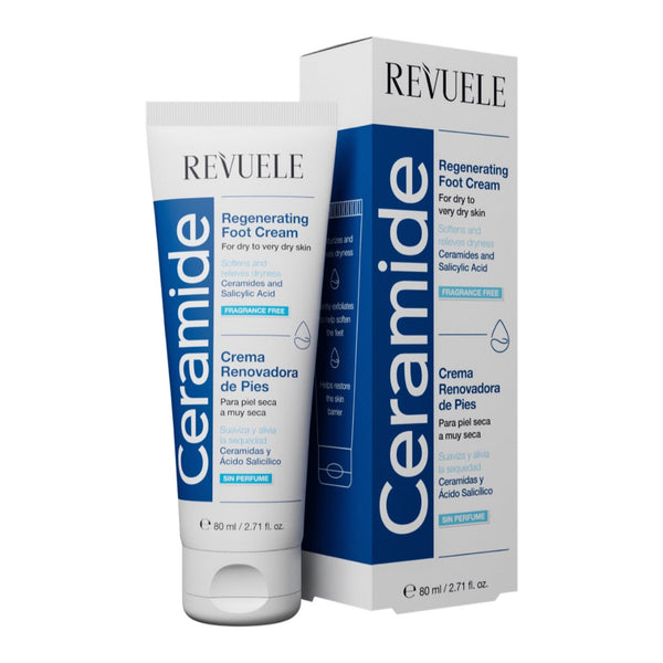 Revuele Ceramide Regenerating Foot Cream 80ml - Afro Hair Boutique