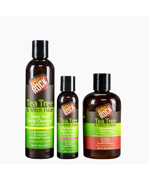 Irie Rock Tea Tree And Witch Hazel Facial Cleanser Bundle