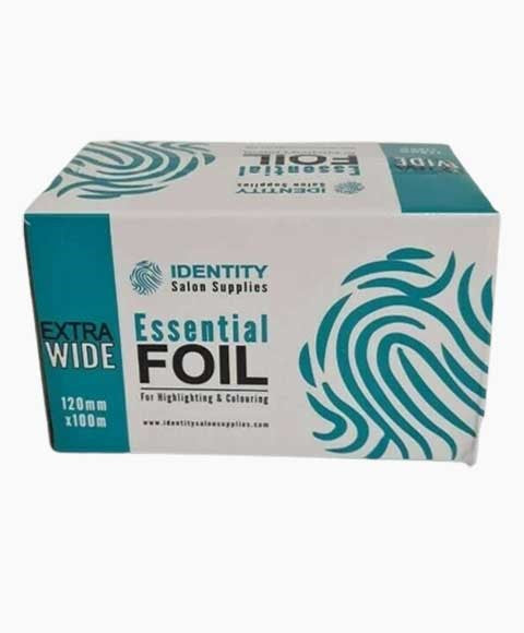 Identity Salon Supplies Essential Foil Silver Roll Extra Wide