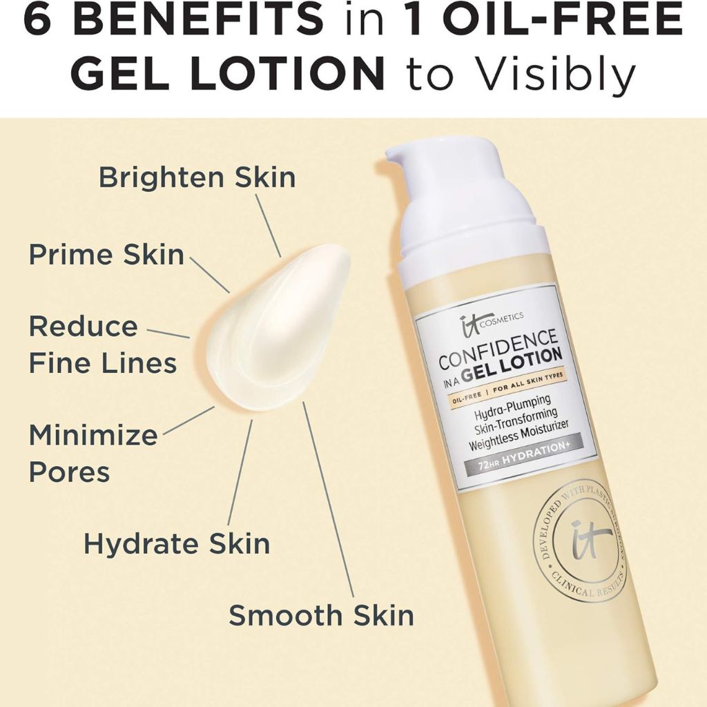 IT Cosmetics  72H Hydration Confidence In A Gel Lotion
