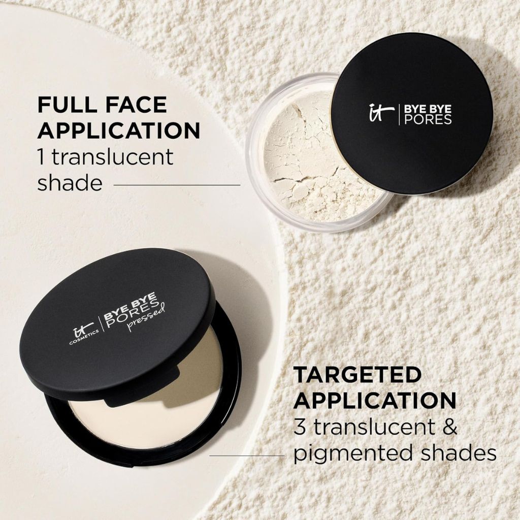 IT Cosmetics  Bye Bye Pores Airbrush Finish Pressed Powder